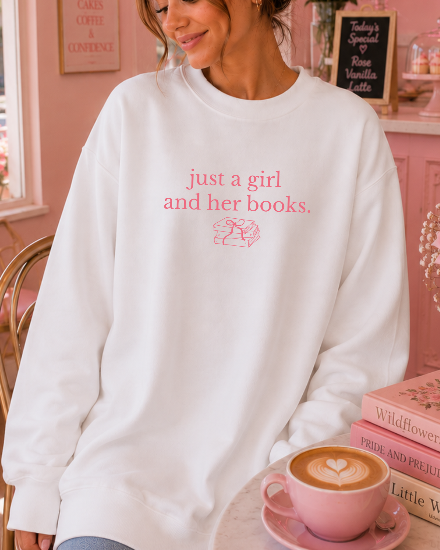 Just a girl and her books