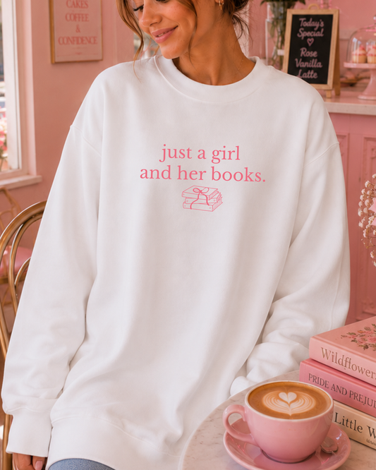 Just a girl and her books