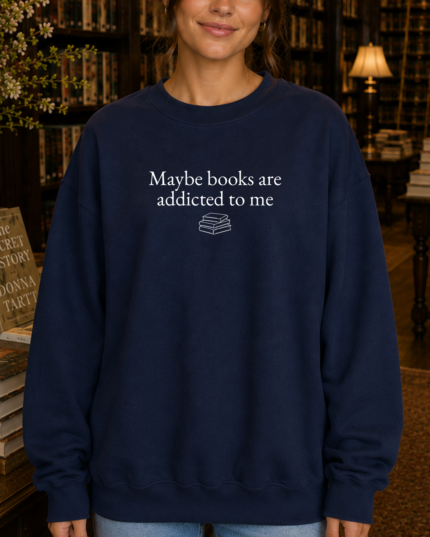 Maybe books are addicted to me
