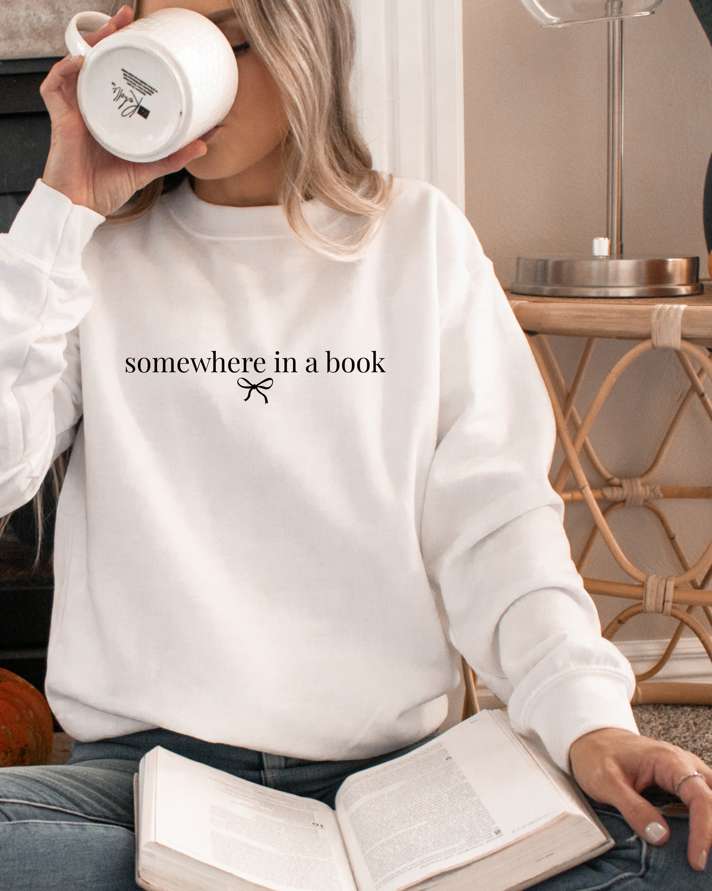 Somewhere in a book