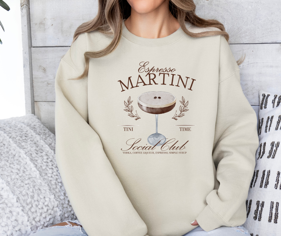 Espresso Martini Social Club Sweatshirt