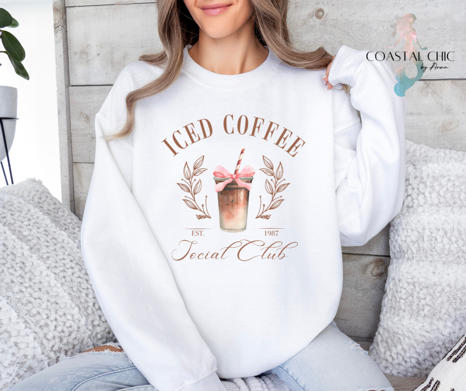 Iced Coffee Social Club Sweatshirt