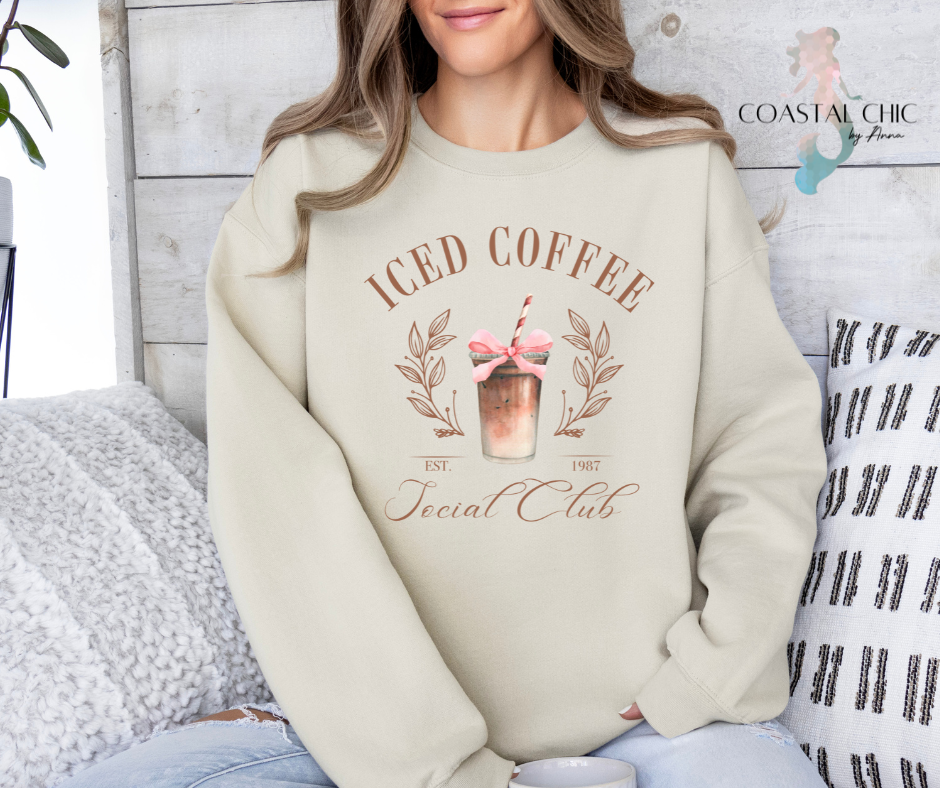 Iced Coffee Social Club Sweatshirt