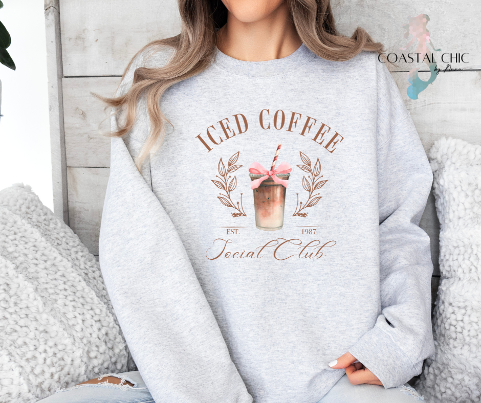 Iced Coffee Social Club Sweatshirt