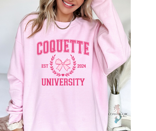 Coquette University Sweatshirt