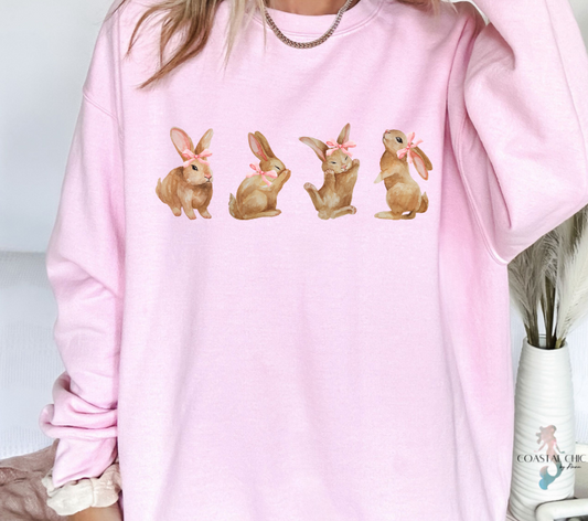 Coquette Bunny Sweatshirt