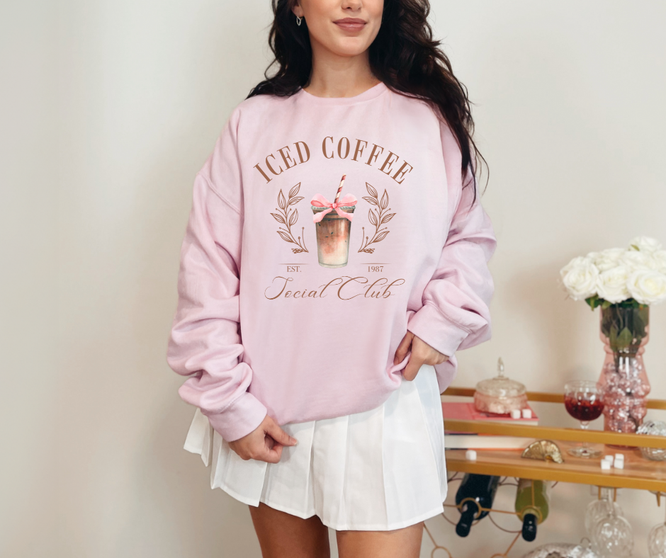 Iced Coffee Social Club Sweatshirt