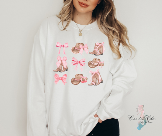 Coquette Cowgirl Sweatshirt