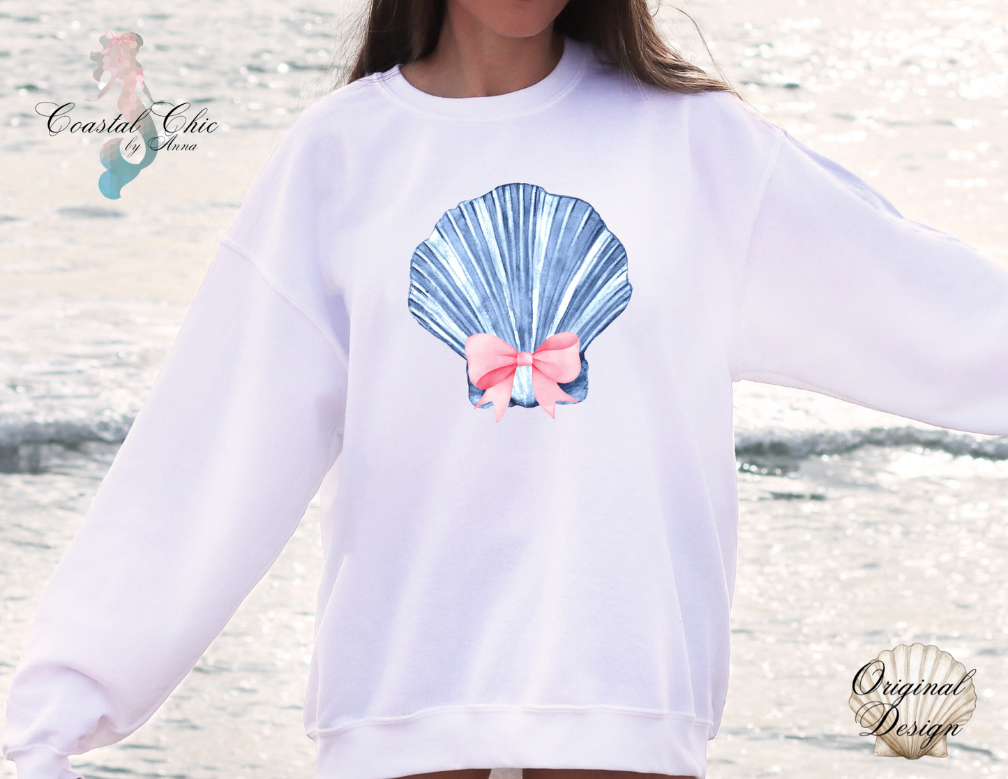 Coquette Seashell Sweatshirt