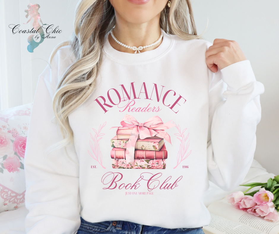 Romance Reader Book Club Sweatshirt