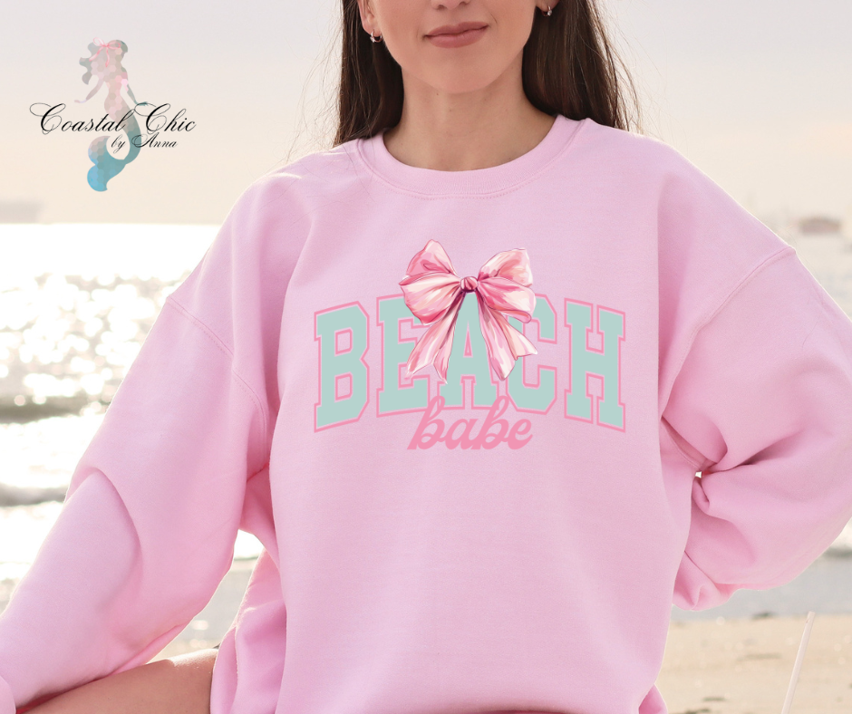 Coquette Beach Babe Sweatshirt