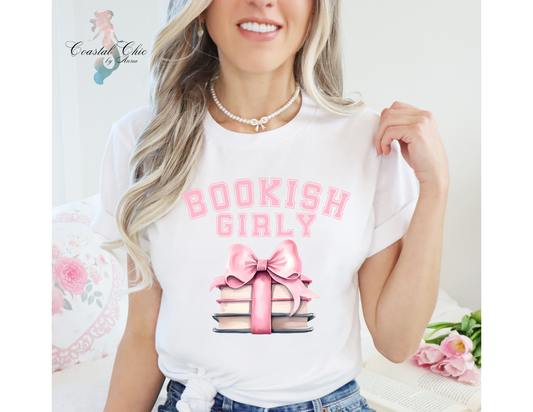 Bookish Girly Tshirt