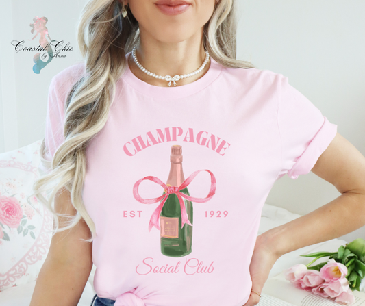 Champagne Social Club Tshirt