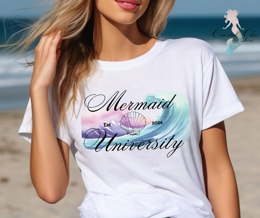 Mermaid University Tshirt