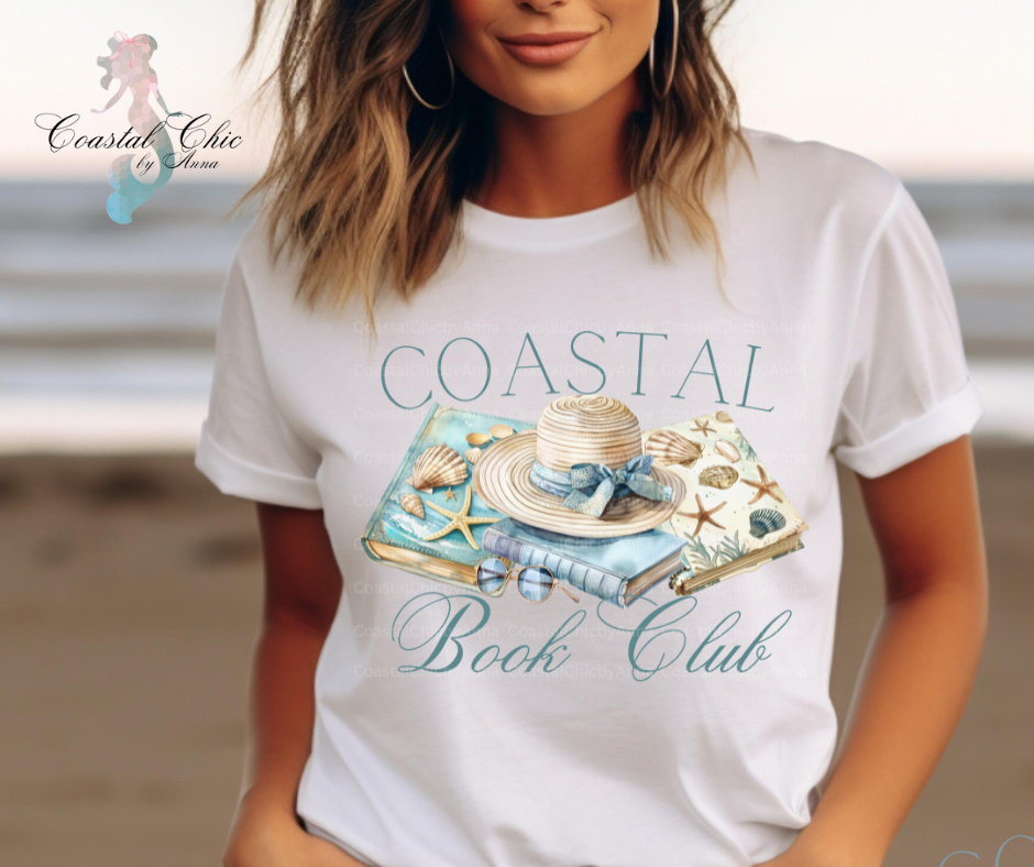 Coastal Book Club T-shirt