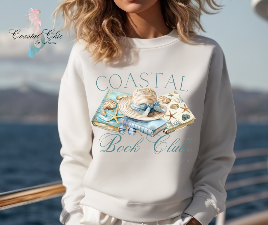 Coastal Book Club Sweatshirt