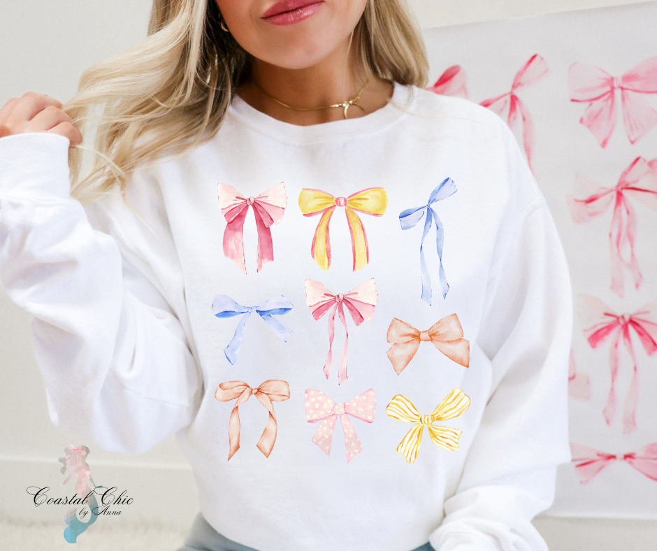 Coquette Bow Sweatshirt