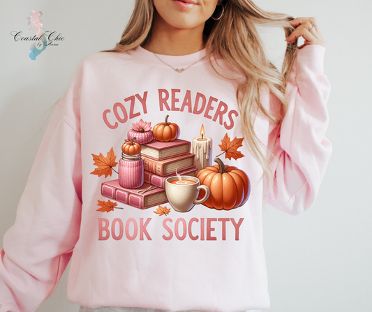 Cozy Readers Book Society Sweatshirt