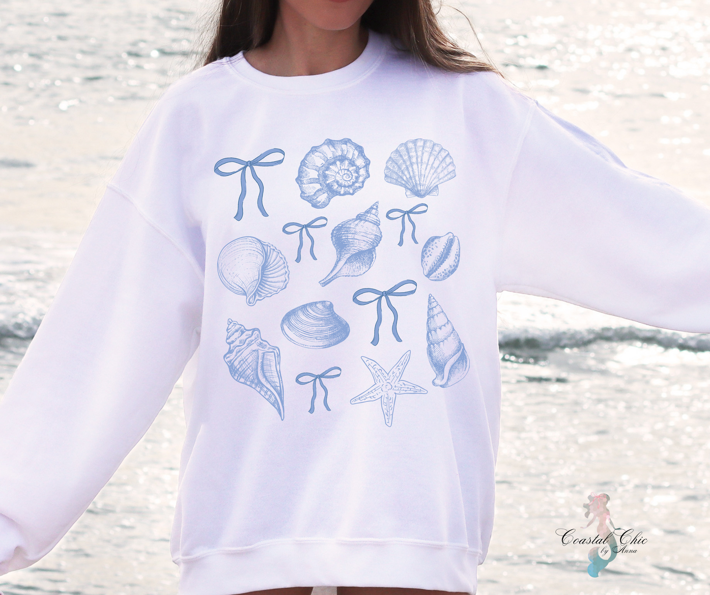 Coquette Seashell Sweatshirt