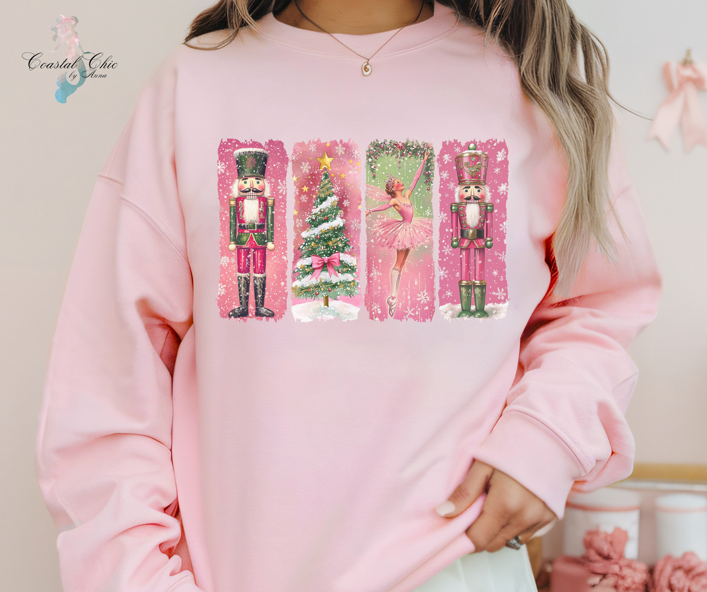 Pink Nutcracker Sweatshirt