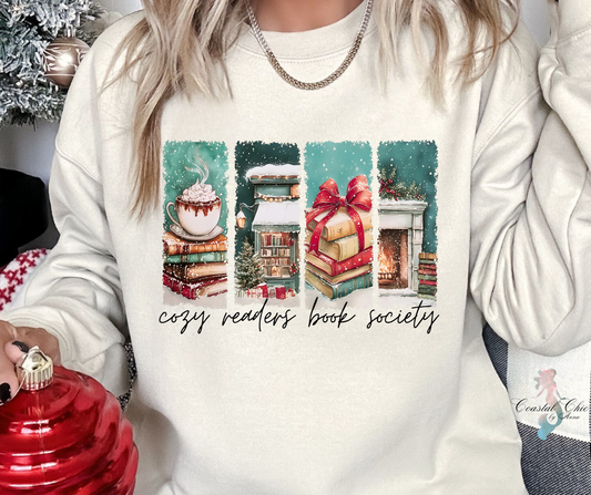 Cozy Readers Book Society Sweatshirt