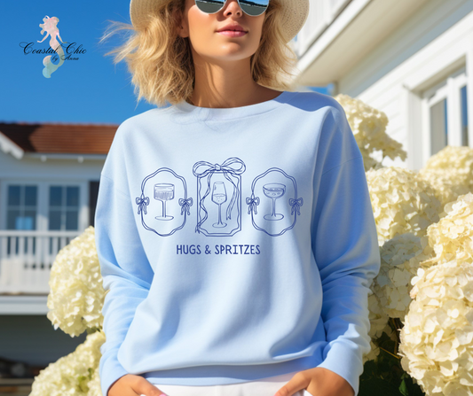 Hugs and Spritzes Sweatshirt