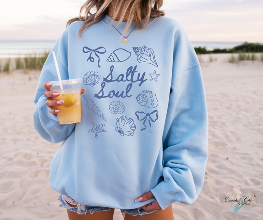 Salty Soul Coquette Sweatshirt