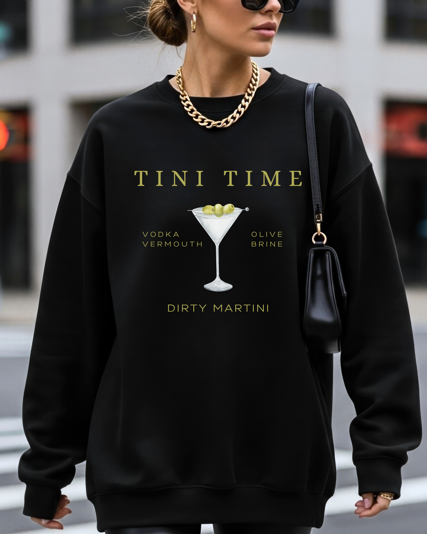 Tini Time Dirty Martini Sweatshirt