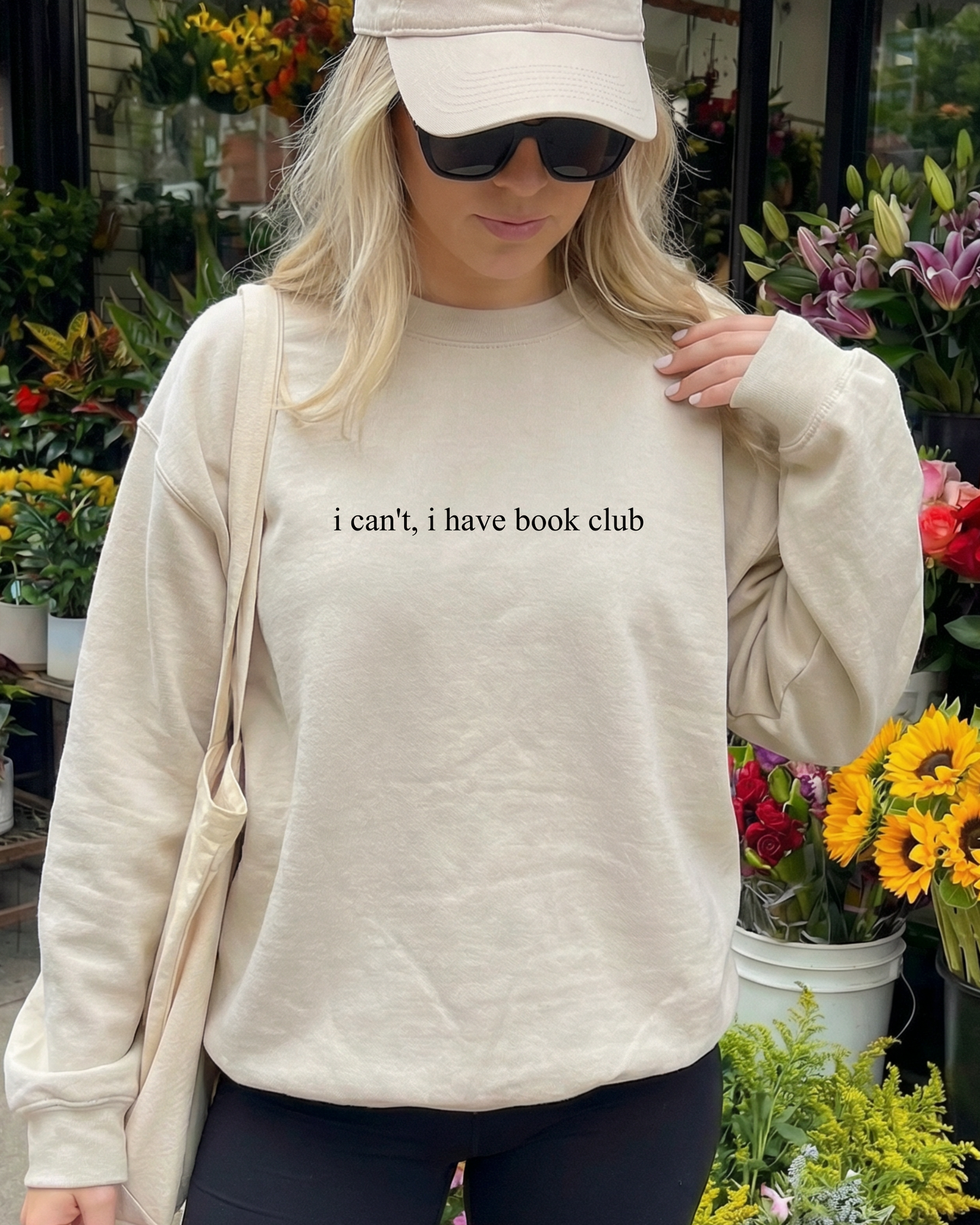 I can't, I have book club