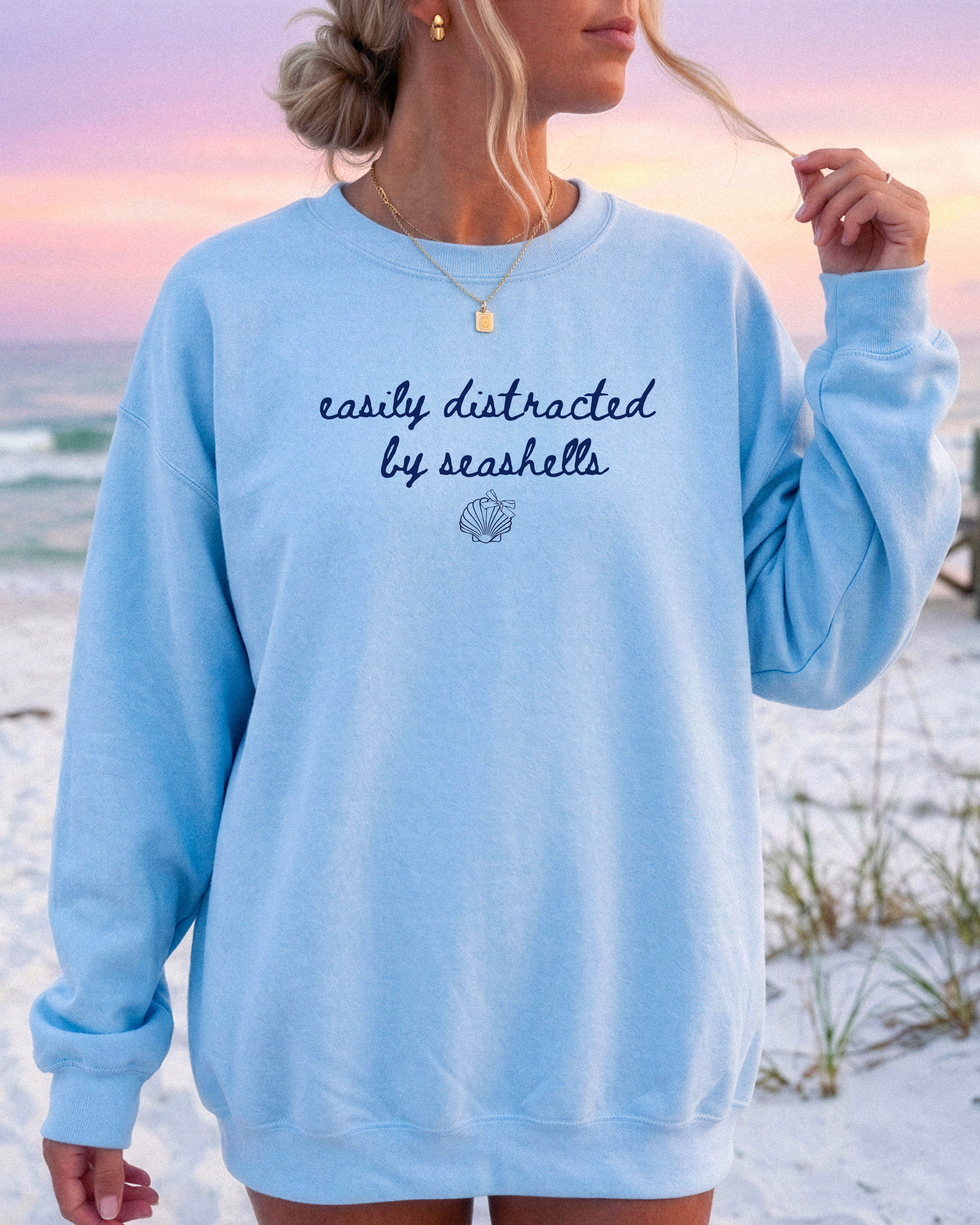 Easily distracted by seashells