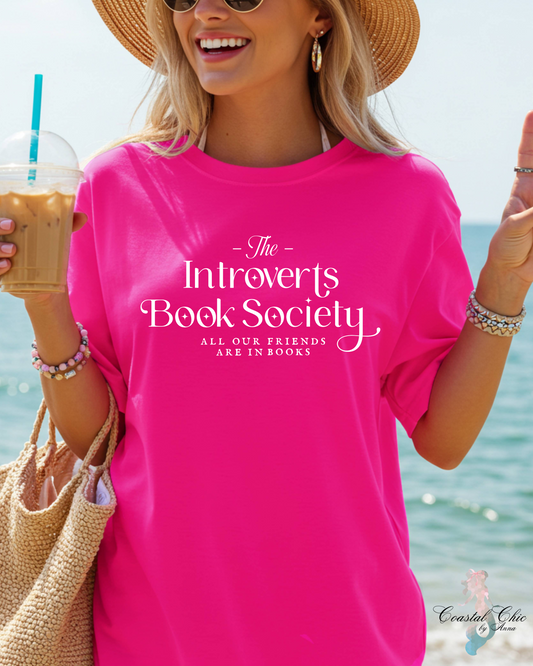 Introvert Book Society T-shirt