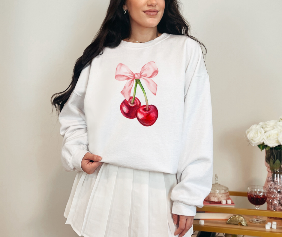 Cherry Coquette Sweatshirt