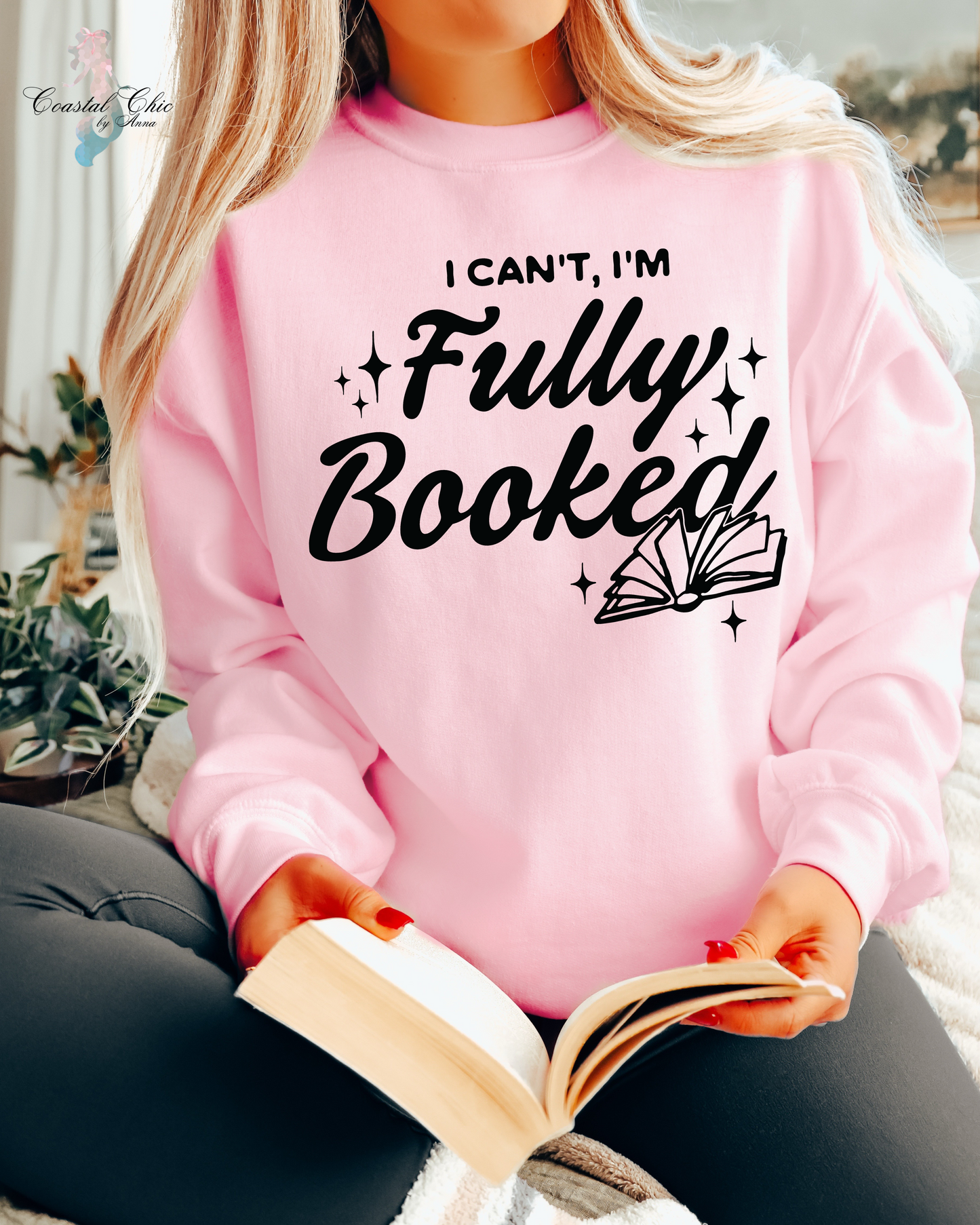 I Can't, I'm Fully Booked Sweatshirt