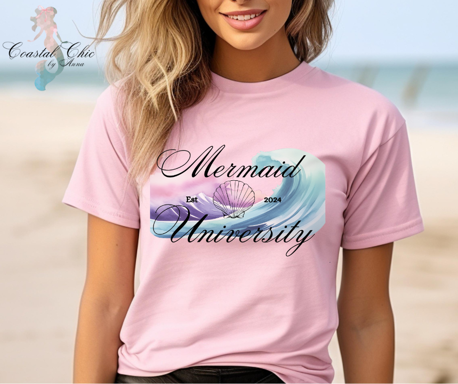 Mermaid University Tshirt