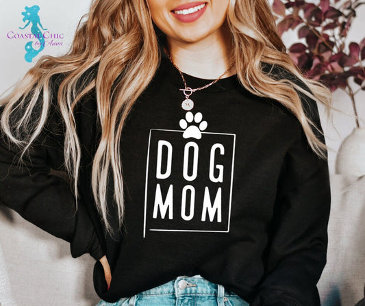 Dog Mom Crewneck, Fur Mom Shirt, Dog lover shirt, Dog Mama shirt, Gift for dog lover, Gift for her, Gift for mom, Dog Mom Sweatshirt, Dogs