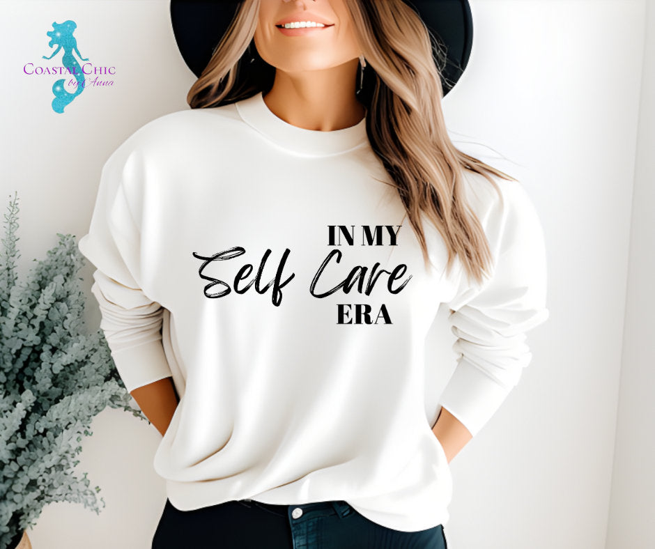 In My Self Care Era, Self Care shirt, self love shirt, self care era, mental health shirt, gift for her, strong woman shirt, therapy shirt